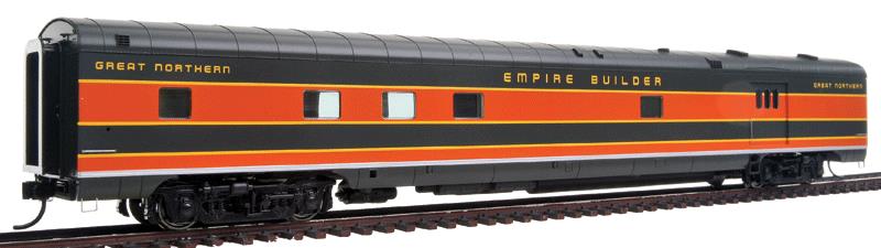 Walthers 920-9041 HO Great Northern Empire Builder 85' ACF Baggage-Dorm Car RTR