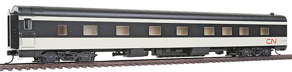 Walthers 932-9343 HO Canadian National Pullman-Standard 4-4-2 Sleeper B/W RTR