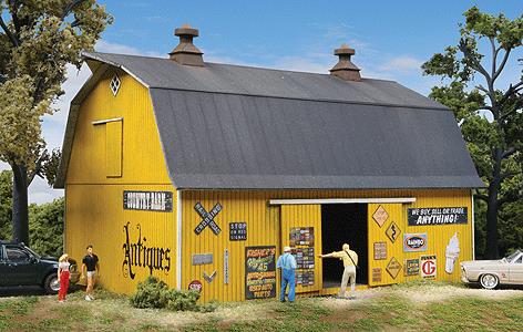 Walthers 933-3339 HO Antiques Barn Kit