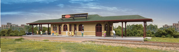 Walthers 933-3470 HO Dinner Belle Station Restaurant Kit