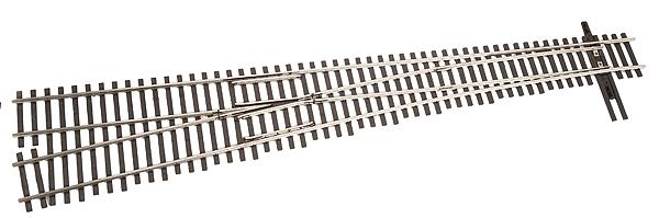 Walthers 948-8805 HO Code 83 Nickel Silver #8 Left Hand Switch Turnout