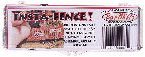 Bar Mills 43 S Insta-Fence Kit - Approximately 160 Scale Feet
