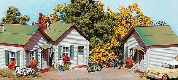 Bar Mills 0862 HO The Cabins at Collard's Creek Laser-Cut Wood Kit (Box of 3)