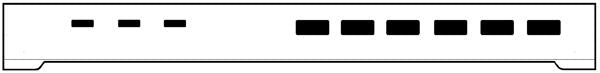 Brass Car Sides 561 N Northern Pacific Post-War North Coast Limited