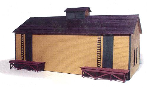 Branchline Trains 481 O Ice House Laser-Art Kit