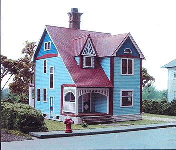 Branchline 618 HO Woodward House Laser Art Structure Kit