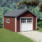 Branchline Trains 632 HO Scale Hudson Garage Laser-Art Building Kit