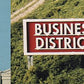 Blair Line 2532 HO/S/O Eat & Business District Laser-Cut Wood Billboard Kit