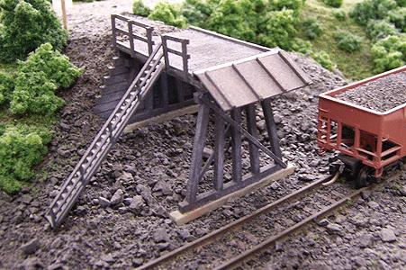 Blair Line 077 N Wooden Truck Dump Laser-Cut Building Kit