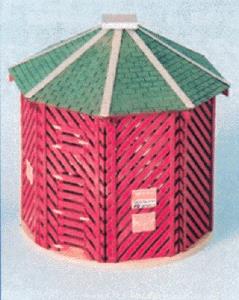 Blair Line 091 N Tom's Corn Crib Laser-Cut Building Kit