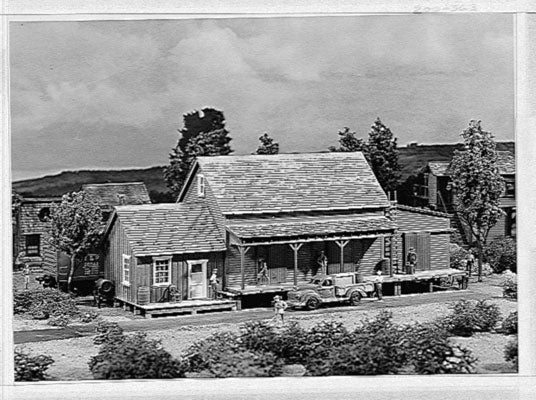 Campbell Scale Models 363-895 HO Campbell Supply Company Building Kit