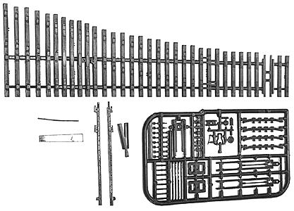 Central Valley Models 2971 HO Curvable Switch Kit