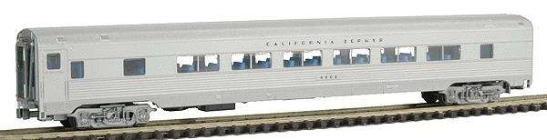Con-Cor 429112 Budd Streamlined Corrugated Side Twin Window Coach