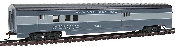 Con-Cor 0001-000933 HO NYC 72' Smooth-Side Railway Post Office #5014