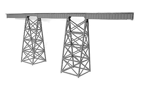 Micro Engineering 75-519 N 320' Tall Steel Viaduct Standard Bridge Kit
