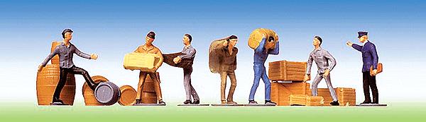Faller 151001 HO Transport Workers and Freight