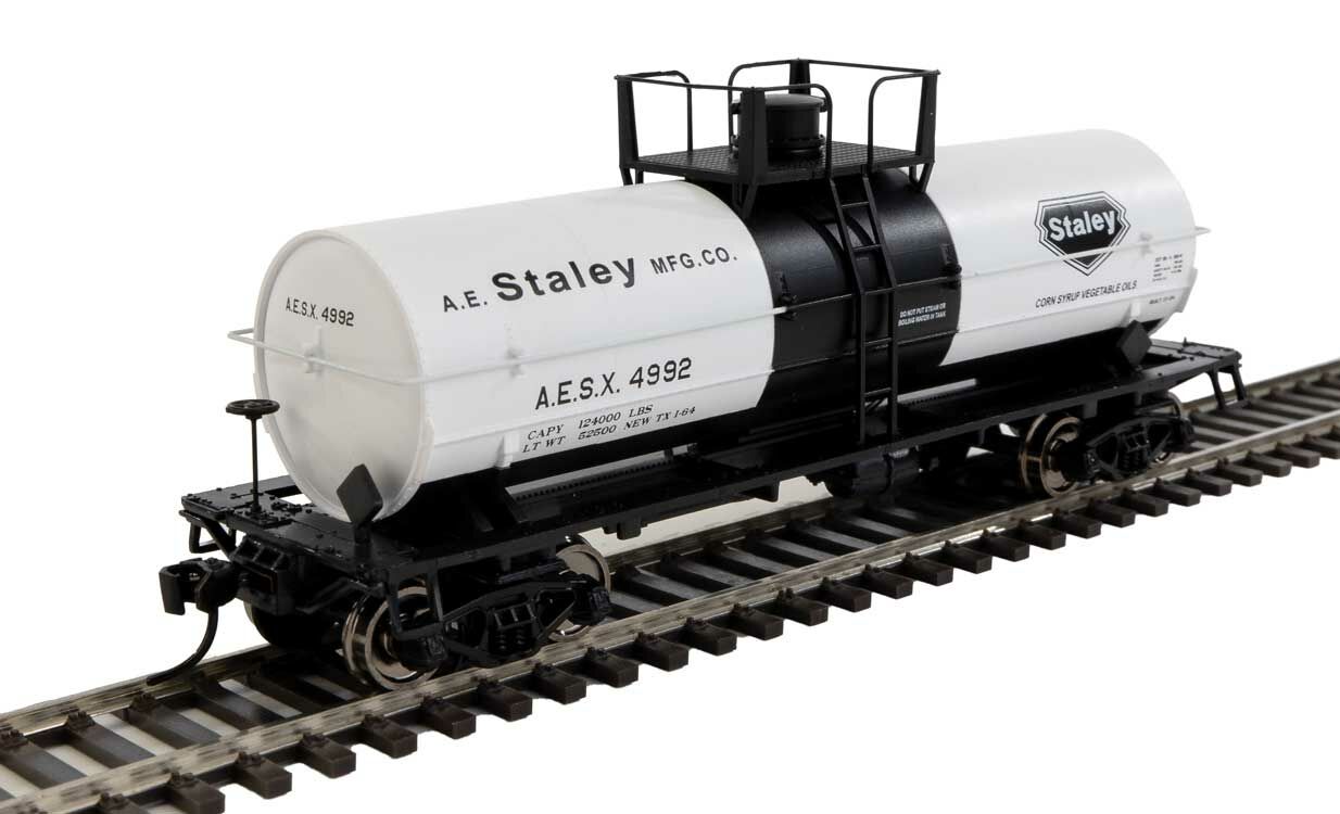Walthers 910-48018 HO A.E. Staley 36' Chemical Tank Car Ready to Run AESX #4992