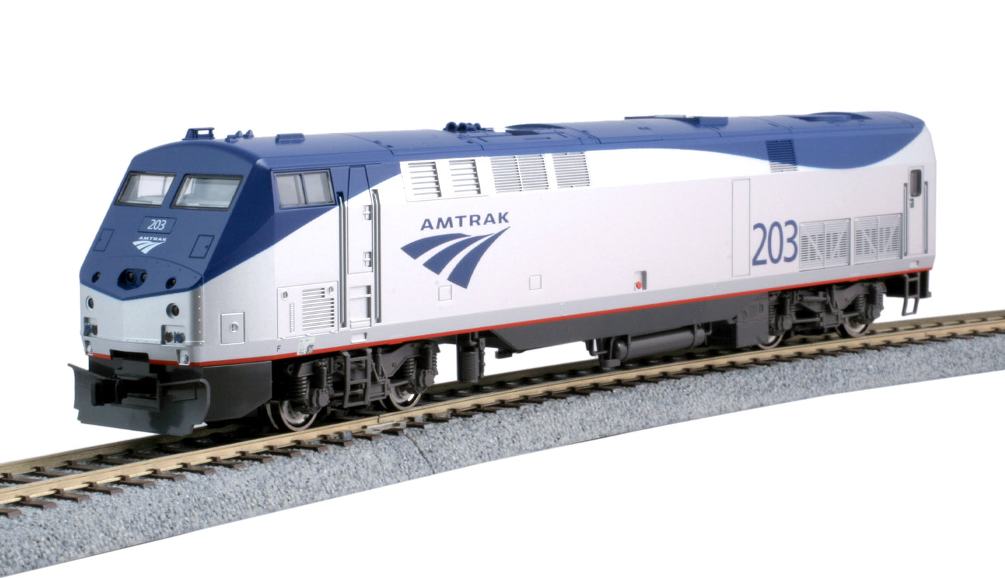 Kato 37-6111-LS HO Amtrak GE P42 Genesis Phase V Diesel #203 w DCC ESU LokSound