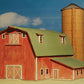 GC Laser 5304 Z Scale Ellis' Barn & Silo (Laser-Cut Wood) Building Kit