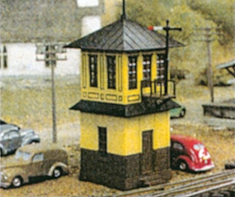 Tichy 26012 N Scale Wooden Signal Tower Kit (Pack of 2)