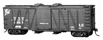 Tichy 4030 HO Undecorated USRA 40' Boxcar/Covered Hop Cement Conversion Kit
