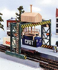 Heljan 1716 HO Container Terminal Kit - 8 x 10 x 7-5/8" 20 x 25 x 19cm