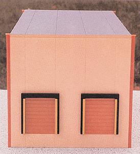 Herpa 6321 HO Multi-Bay Modern Warehouse Kit in Gray