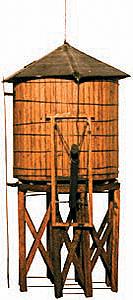 JV Models 2012 HO Wood Water Tower Branchline 60,000 Gal. Kit