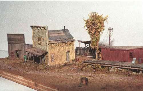 JV Models 2020 HO Scale Watson's Siding (Backwoods Ghost) Building Kit