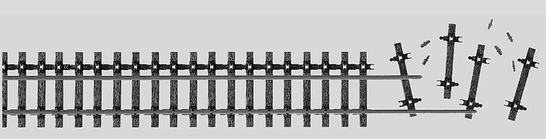 Marklin 5998 G / #1 Scale 900 mm Flex Track