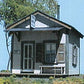 B.T.S. 17233 O Scale Cabin Creek Post Office Craftsman Building Kit