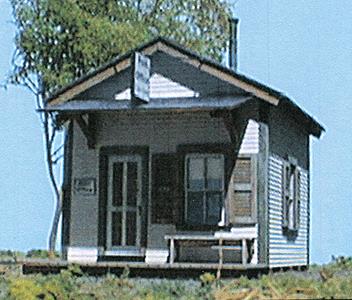 B.T.S. 17233 O Scale Cabin Creek Post Office Craftsman Building Kit