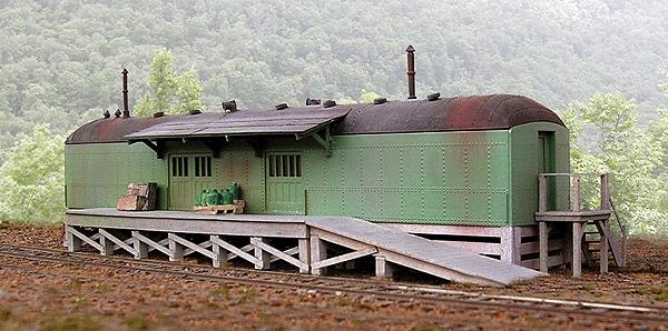 B.T.S. 27511 HO Scale Signal Maintainer's Storage Laser Cut Wood Kit