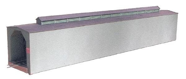 B.T.S. 7140 Sn3 ET&WNC Howe Thru-Truss Covered Bridge Kit