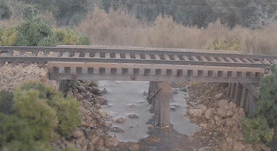 B.T.S. 7143 Sn3 Laser-Cut Cheat Run Trestle Kit - Narrow Gauge