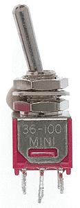 Miniatronics 36-100-05 Sub Miniature Toggle Switches