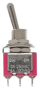 Miniatronics 36-210-08 Miniature Toggle Switches (Pack of 8)