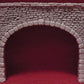 Pre-Size 104 HO Scale Tunnel Portal Double Track Random Stone