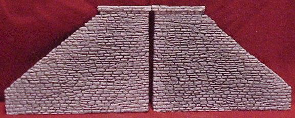 Pre-Size 108 HO Tunnel Abutments (Bag of 2)