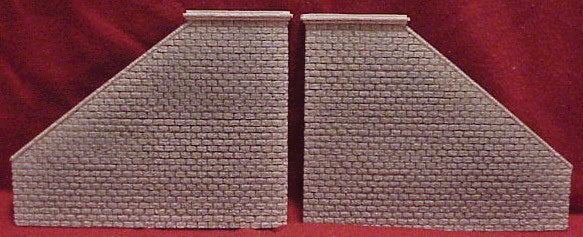 Pre-Size 109 HO Scale Cut Stone Tunnel Abutments (Bag of 2)