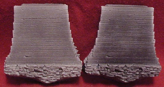 Pre-Size 141 Single Deck Bridge Abutment (Pack of 2)