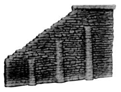 Pre-Size 208 Random Stone Tunnel Abutment
