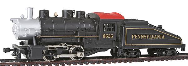 Model Power 96635 HO Pennsylvania 0-4-0 Shifter Steam Locomotive & Tender #6635