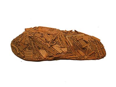 Monroe Models 2013 HO Shredded Scrap Metal Pile