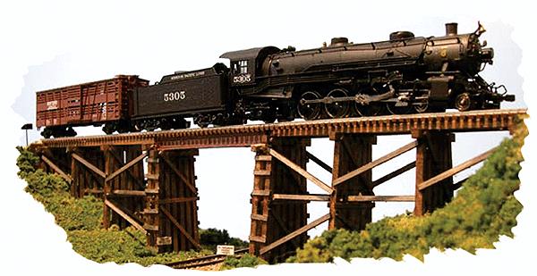 Branch Line N Trestle Laser-Cut Plywood Kit