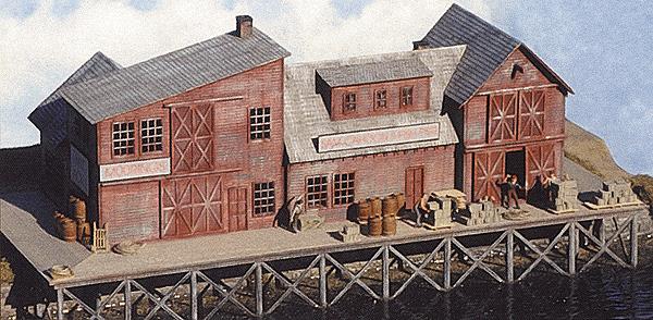 Northeastern Scale Models 20109 HO Sam Cahoon's Fish Pier Kit