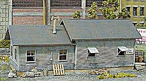Northeastern Scale Models 520-30008 N Scale Yard Storage Laser Cut Kit