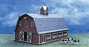 Northeastern Scale Models 40009 HO Dairy Barn Kit