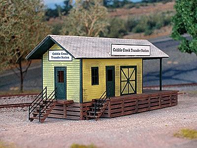 Northeastern Scale Models 40020 HO Scale Cobble Creek Transfer Station Kit