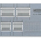 Noch Gmbh & Co 528-13352 HO Scale Berlin Residential Fence - Kit